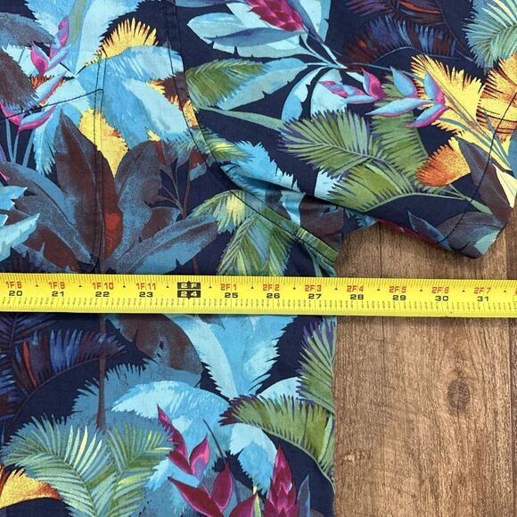 Tommy Bahama Short Sleeve Shirt All Over Print Fuego Palms Rayon Camp Casual XXL - Picture 7 of 15